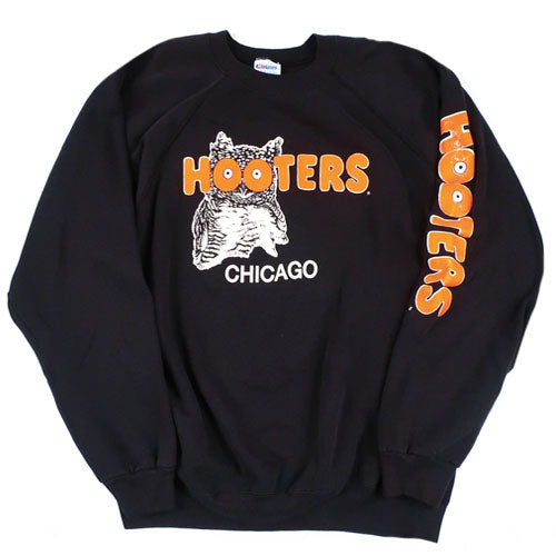 Hottertees Vintage Chicago Blackhawks Hoodie Mens 90s