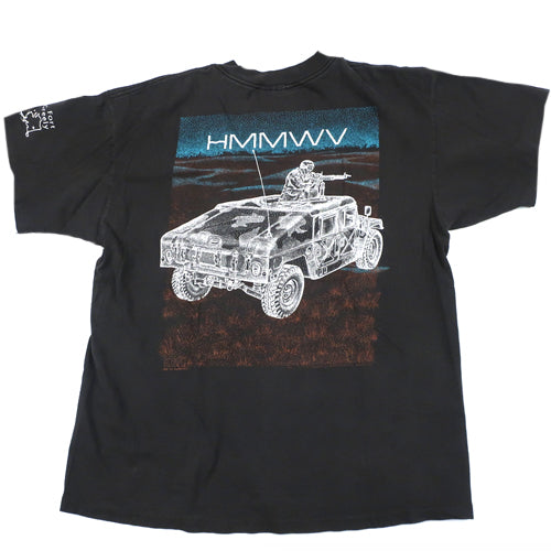Vintage Humvee Hummer T-Shirt 90s Car Tank Military – For All To Envy