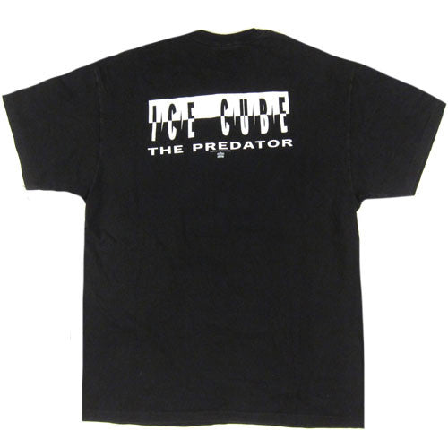 Vintage Ice Cube The Predator T-Shirt Rap Hip Hop 1992 Lench Mob
