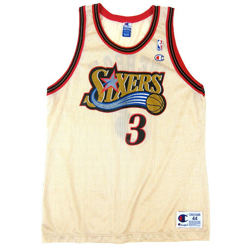 Allen Iverson Throwback Phila 76ers Basketball Jersey