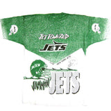 Vintage New York Jets All Over Print T-shirt