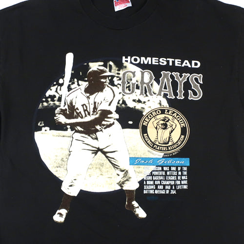 Vintage Josh Gibson Homestead Grays T-shirt Negro League Baseball – For All  To Envy