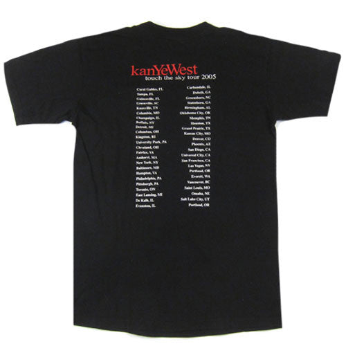 Vintage Kanye West Late Registration Tour T-Shirt 2005 The College