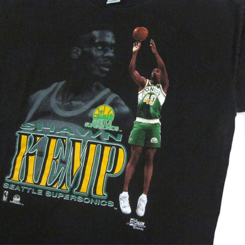 Vintage 1990's Seattle Supersonics Competitor T-Shirt Sz.L