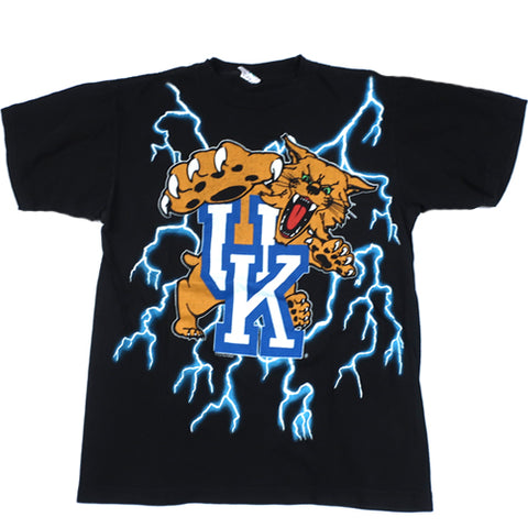 90s Kentucky Wildcats Basketball University T-shirt Extra