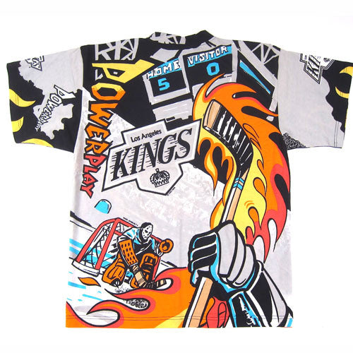 Vintage Los Angeles Kings Magic Johnson Hockey Tshirt, Size XL