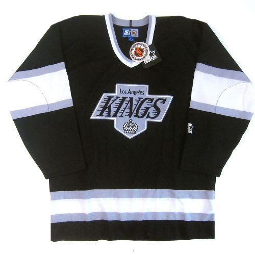 Athletic Knit LAS941BK La Kings Old Hockey Jerseys