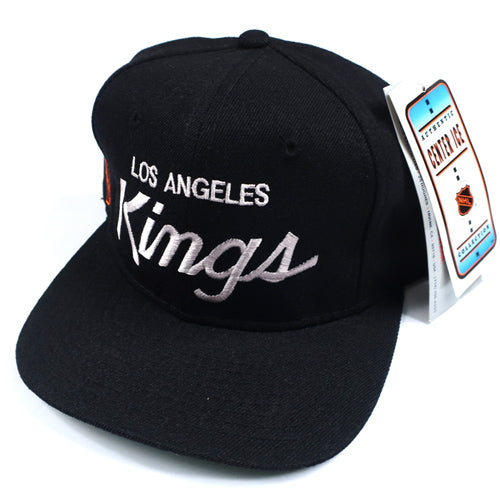 Vintage NHL Los Angeles Kings Sports Specialties Script Snapback Hat – 🎅  Bad Santa