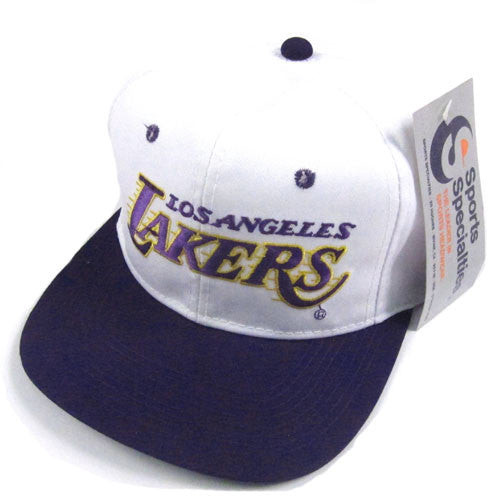 Vintage Los Angeles Lakers Sports Specialties Snapback Hat NWT