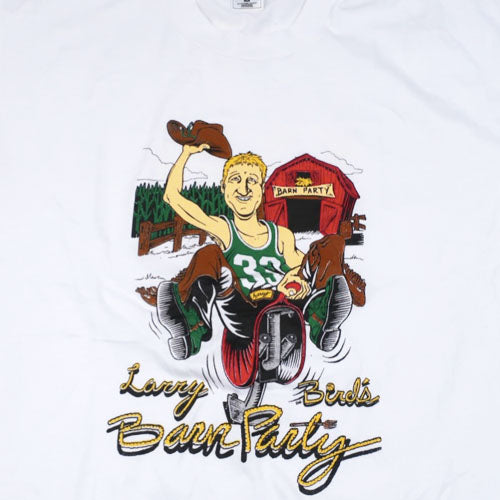Larry bird vintage t sales shirt