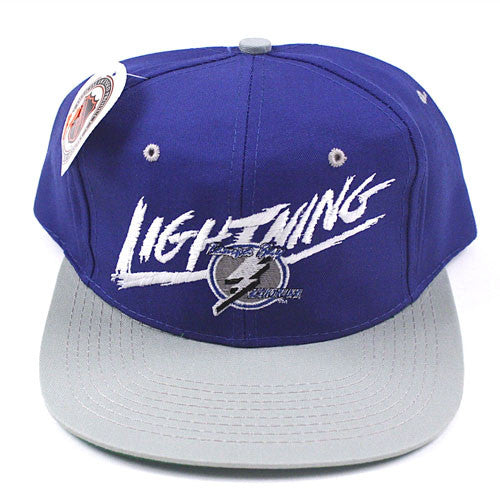 NHL Youth Tampa Bay Lightning Precurved Snapback Hat