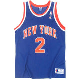 Vintage Larry Johnson NY Knicks Champion Jersey