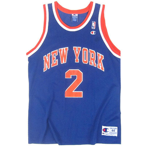 Vintage Larry Johnson NY Knicks Champion Jersey