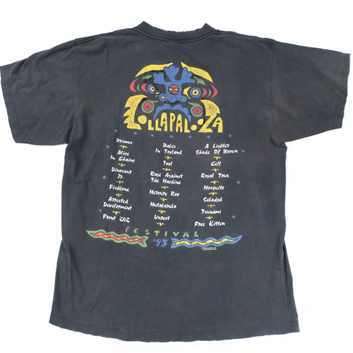 Vintage Lollapalooza 1993 T-Shirt Rage Against the Machine