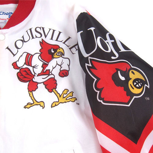Vintage Louisville Cardinals Chalk Line Jacket NCAA Basketball 