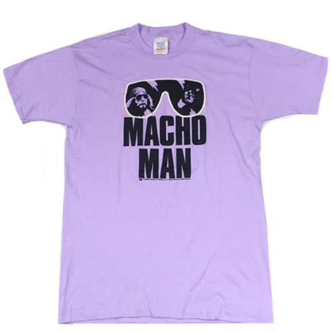 Vintage Macho Man T Shirt WWF WWE Wrestling Randy Savage For All