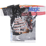 Vintage Magic Johnson 1992 All Over Print T-shirt NWT