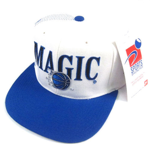 Vintage Orlando Magic SnapBack Hat Size OSFA No - Depop