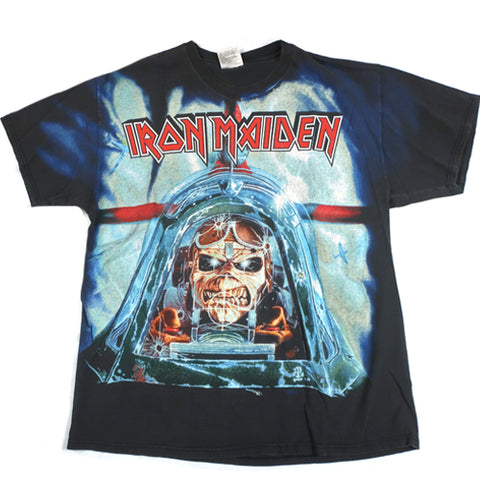Vintage t shirt iron maiden sales