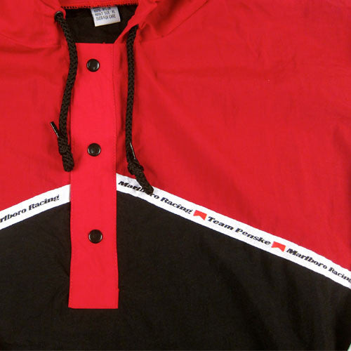 Marlboro Team Penske ダウンジャケット Rare] Marlboro Team Penske Vintage Racing Leather Stadium