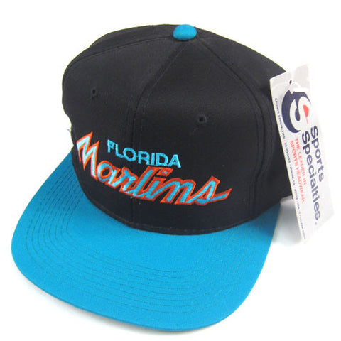 Vintage Florida Marlins Sports Specialties Snapback Hat NWT MLB