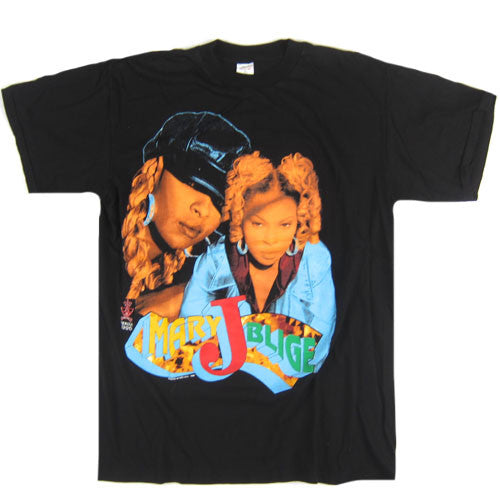 Vintage Mary J. Blige Be Happy T-Shirt Rap Hip Hop RIP – For All 