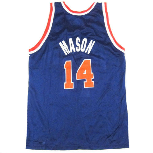 Vintage Anthony Mason New York Knicks Champion Jersey Mase NY 90s NBA Basketball For All To Envy