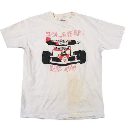 Shaded rækkevidde Forud type Vintage Mclaren Marlboro F1 T-Shirt 80s Senna Formula 1 – For All To Envy