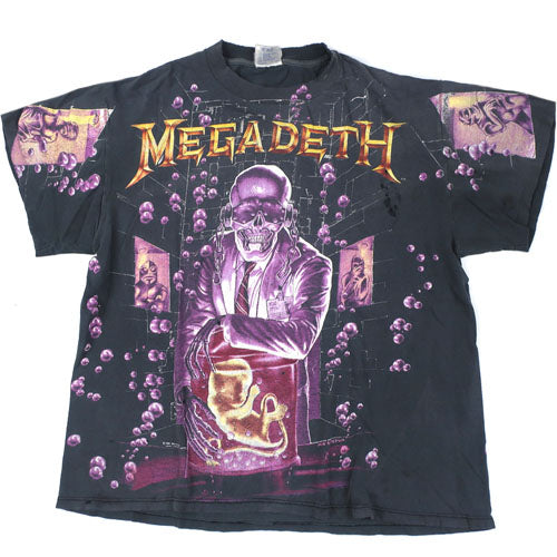 Vintage Megadeth Rust In Peace T-Shirt Heavy Metal 90s – For All ...