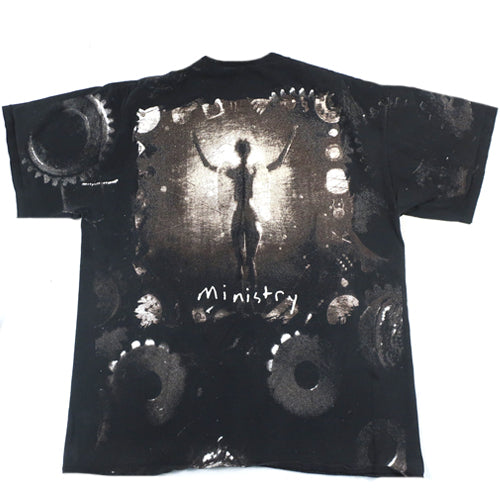 Vintage Ministry Psalm 69 1992 Album Tour T-Shirt 90s Metal