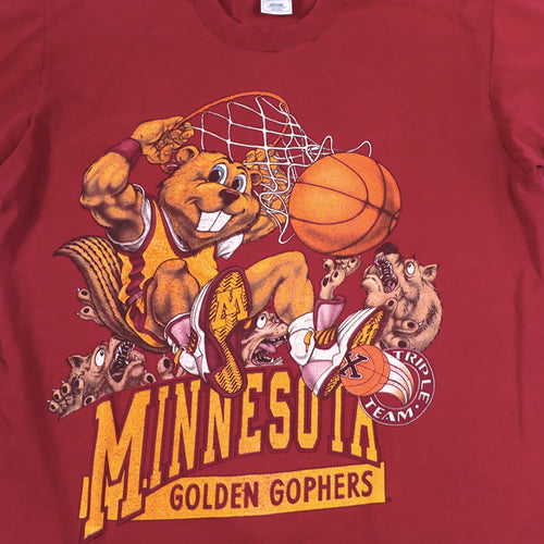 Minnesota Golden Gophers NCAA Apex One Vintage Team Issued Basketball  Shooting Shirt XL