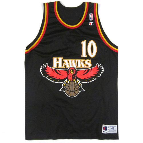 Lot Detail - 1992-93 Mookie Blaylock Atlanta Hawks Game-Used & Autographed  Home Uniform (2)(JSA)