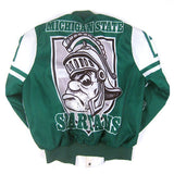 Vintage MSU Michigan State Spartans Chalk Line Jacket