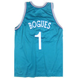 Vintage Muggsy Bogues Charlotte Hornets Champion Jersey