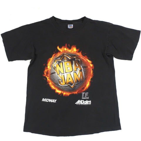 Vintage NBA Jam T shirt Basketball Super Nintendo Sega Genesis