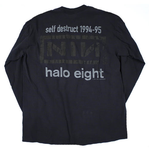 美品 公式 正規品 Nine Inch Nails 1994 長袖 ロンT Vintage 1994 Nine Inch Nails The Downward Spiral Longsleeve