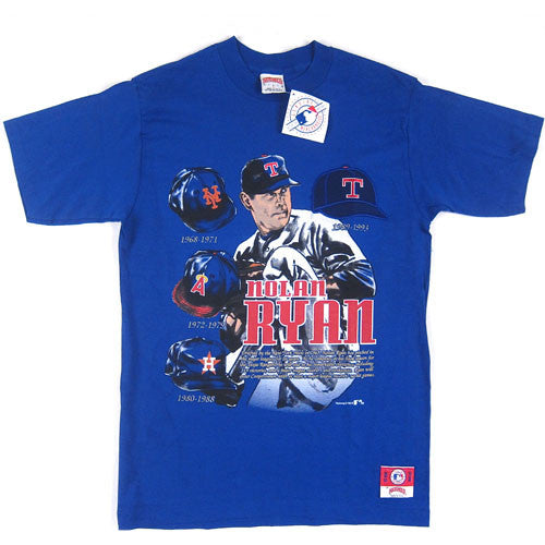 Vintage Nolan Ryan Texas Rangers T-Shirt MLB Baseball Mets Angels Astros –  For All To Envy