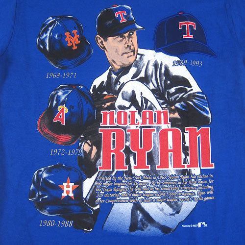 Vintage MLB Texas Rangers Nolan Ryan Jersey