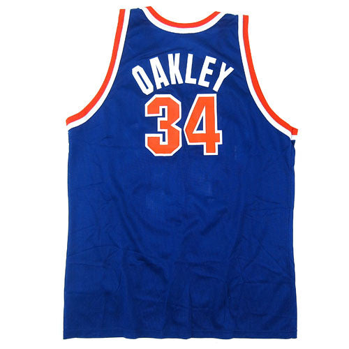 Vintage Charles Oakley NY Knicks Champion Jersey NWOT 90s NBA