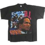 Vintage OJ Simpson Guilty or Not? T-Shirt