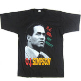 Vintage OJ Simpson Wanted T-Shirt