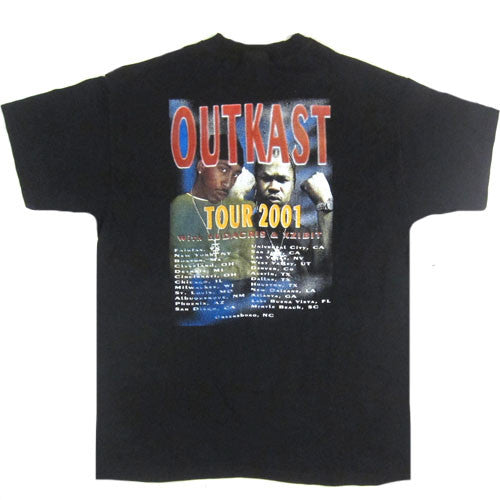 Vintage Outkast & Ludacris Tour T-Shirt 2001 Hip Hop Rap