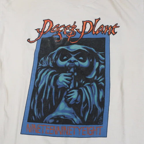 Vintage Page & Plant 1998 T-shirt Rock 90s Tour Concert Zeppelin