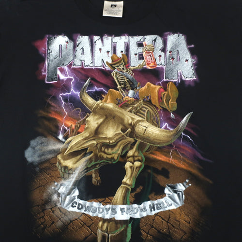 Vintage Pantera Cowboys From Hell T-shirt 1999 Band Tour Metal 
