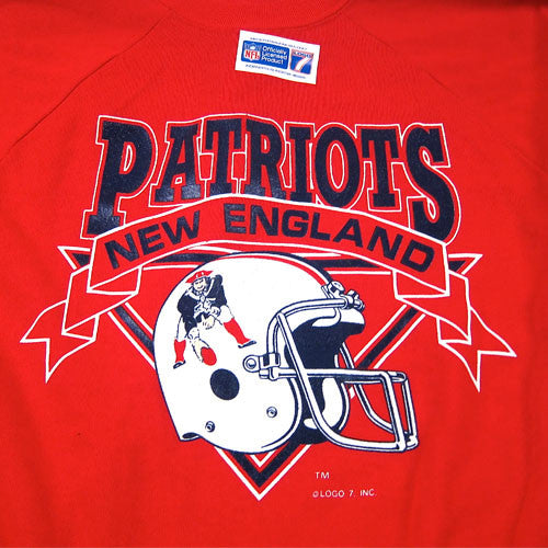 Patriots old logo sweatshirt sales