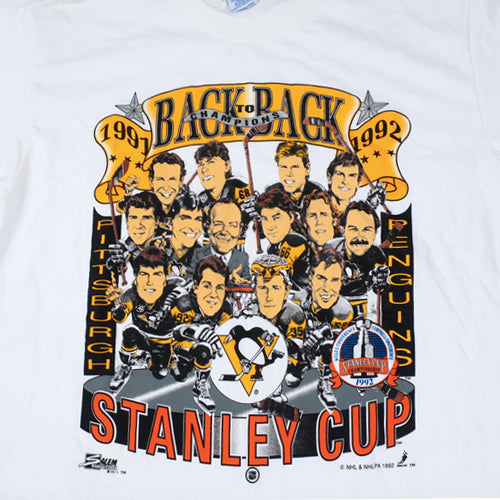 PITTSBURGH PENGUINS OLD TICKET T-SHIRT