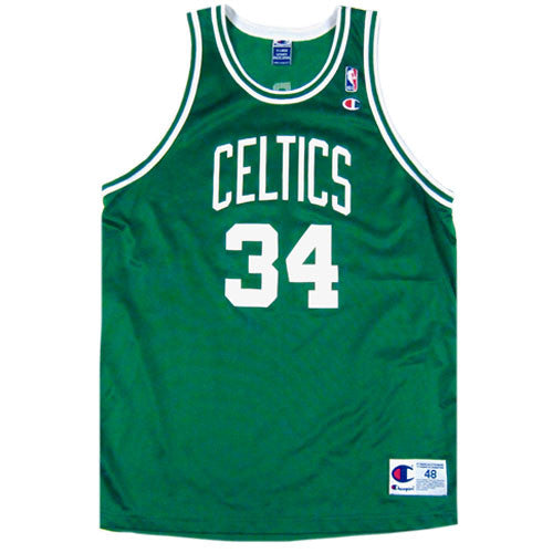 1998-10 Boston Celtics Pierce #34 Champion Home Jersey (Excellent) S