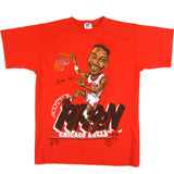Vintage Scottie Pippen Chicago Bulls Caricature T-shirt