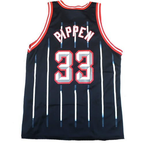 Vintage Scottie Pippen Houston Rockets Jersey NBA Basketball