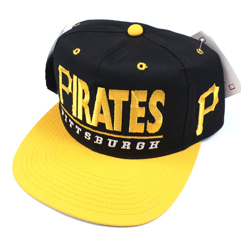 Vintage Pittsburgh Pirates Snapback Hat NWT MLB baseball 90s